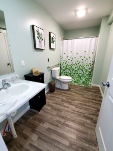 bathroom layout